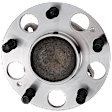 Rear, Driver or Passenger Side Wheel Hub, With Bearing, 5 x 4.5 in. Bolt Pattern
