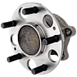 Rear, Driver or Passenger Side Wheel Hub, With Bearing, 5 x 4.5 in. Bolt Pattern