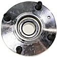 Rear, Driver or Passenger Side Wheel Hub, With Bearing, 4 x 4.5 in. Bolt Pattern