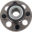 Rear, Driver or Passenger Side Wheel Hub, With Bearing, 4 x 3.94 in. Bolt Pattern