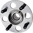 Rear, Driver or Passenger Side Wheel Hub, With Bearing, 4 x 3.94 in. Bolt Pattern