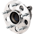 Rear, Driver or Passenger Side Wheel Hub, With Bearing, 5 x 4.5 in. Bolt Pattern, Hybrid/Hybrid-L/(GX, 2012) Models