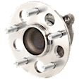 Rear, Driver or Passenger Side Wheel Hub, With Bearing, 5 x 4.5 in. Bolt Pattern, Hybrid/Hybrid-L/(GX, 2012) Models