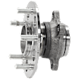 Rear, Driver or Passenger Side Wheel Hub, With Bearing, 5 x 4.5 in. Bolt Pattern, Hybrid/Hybrid-L/(GX, 2012) Models