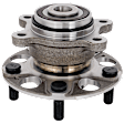 Rear, Driver or Passenger Side Wheel Hub, with Bearing, DX/GX/LX Models
