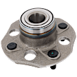 Rear, Driver or Passenger Side Wheel Hub, With Bearing, Non-ABS, With Rear Drum Brake