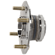 Rear, Driver or Passenger Side Wheel Hub, With Bearing, 4 x 4.5 in. Bolt Pattern, 4 Cyl., 2.2L Engine