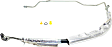 2003-2007 Honda Accord - Power Steering Pressure Line Hose Assembly, 6 Cyl., 3.0L Engine, 60.5 In. Length