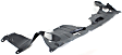 Front Engine Splash Shield, 4 Cyl., 2.0L Engine