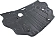 Rear Engine Splash Shield, 2.4L, GAS, For Models Without Sport Suspension