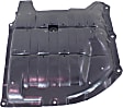 Passenger Side Splash Shield, Floor Pan Under Cover, Front Section, 3.5L Engine