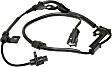 Front, Passenger Side ABS Speed Sensor Sold Individually