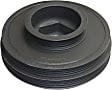 Harmonic Balancer, 4 Cyl., 2.0L Engine, Serpentine Belt Type, with Timing Marks