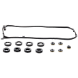 Valve Cover Gasket, 4 Cyl., 1.7L Engine, Rubber Material, with Grommets & Spark Plug Tube Seals