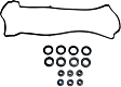 2003-2005 Honda Accord - Valve Cover Gasket, 4 Cyl., 2.4L Engine, Rubber Material, Old Design, with Grommets and Spark Plug Tube Seals