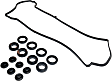 2003-2005 Honda Accord - Valve Cover Gasket, 4 Cyl., 2.4L Engine, Rubber Material, Old Design, with Grommets and Spark Plug Tube Seals