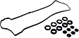 2003-2005 Honda Accord - Valve Cover Gasket, 4 Cyl., 2.4L Engine, Rubber Material, Old Design, with Grommets and Spark Plug Tube Seals