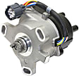 Distributor, 4 Cyl., 2.0L Engine, 9-prong Oval Connector, Includes Cap, Module, and Rotor, Supplied with Cap and Rotor, Electronic Distributor