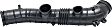 Air Intake Hose, 4 Cyl., 2.2L, Engine Designation F22B2, Air Cleaner Outlet