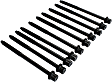 2013 Honda Civic - Cylinder Head Bolt, 4 Cyl 1.8L, R18A9 Engine, SOHC Engine, CNG, With i-VTEC Engine, 16 Valve