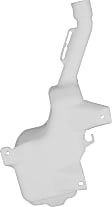 Washer Reservoir, Without PumP, Without Sensor, With Filler Neck