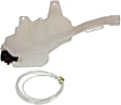 Washer Reservoir, With Pump, Without Sensor(s), Without Filler Neck