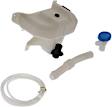 2005 Honda Civic - Washer Reservoir With Pump, Sedan, 1.7L 4Cyl, Without Sensor, With Filler Neck