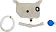 2004 Honda Civic - Washer Reservoir With Pump, Sedan, 1.3L 4Cyl, Without Sensor, With Filler Neck