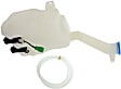 Washer Reservoir, With Pump, DX Model, 4 Cyl., 1.6L Engine