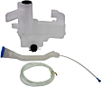 2012-2015 Honda Civic - Washer Reservoir, With Pump, With Filler Neck