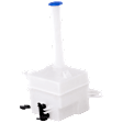 Washer Reservoir, With Pump, With Sensor, Without Filler Neck