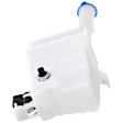 Washer Reservoir, With Pump, With Sensor, Without filler neck