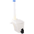2005 Hyundai Santa Fe - Washer Reservoir With Pump, 2.7L 6Cyl, Without Sensor