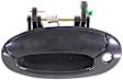 1999 Hyundai Elantra GLS - Front, Driver Side Smooth Black Exterior Door Handle, With Key Hole, With small keyhole