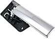 Front or Rear, Passenger Side Interior Door Handle, Chrome, Without Door Lock Hole, Base Model