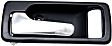 Front, Driver Side Interior Door Handle, Dark Blue Bezel with Chrome Lever, Without Door Lock Hole, 4 Cyl., 2.2L Engine