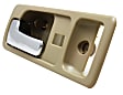 Front, Driver Side Interior Door Handle, Beige Bezel with Chrome Lever, Without Door Lock Hole, 4 Cyl., 2.2L Engine