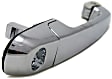 Front, Driver Side Exterior Door Handle, Chrome, With Key Hole, Without Base