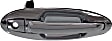 Front, Passenger Side Chrome Exterior Door Handle, With Key Hole, Sedan