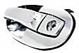 Front, Driver Side Chrome Exterior Door Handle, With Key Hole, Sedan