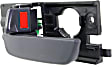 Front, Driver Side Gray Interior Door Handle
