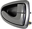 Front Or Rear, Passenger Side Gray Interior Door Handle