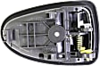 Front Or Rear, Driver Side Gray Interior Door Handle