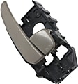 Front, Passenger Side Interior Door Handle, Beige, With Door Lock Button, 4 Cyl., 2.0L Engine
