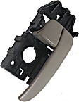 Front, Passenger Side Interior Door Handle, Beige, With Door Lock Button, 4 Cyl., 2.0L Engine