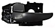 Front, Driver Side Interior Door Handle, Gray, With Door Lock Button, 4 Cyl., 2.0L Engine