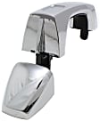 Front Or Rear, Driver Or Passenger Side Exterior Door Handle, Chrome, Without Key Hole, With Cap