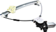 Coupe Front, Passenger Side Power Window Regulator, With Motor