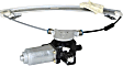 Coupe Front, Driver Side Power Window Regulator, With Motor