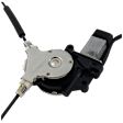 2007 Honda Pilot - Front, Passenger Side Power Window Regulator, With Motor